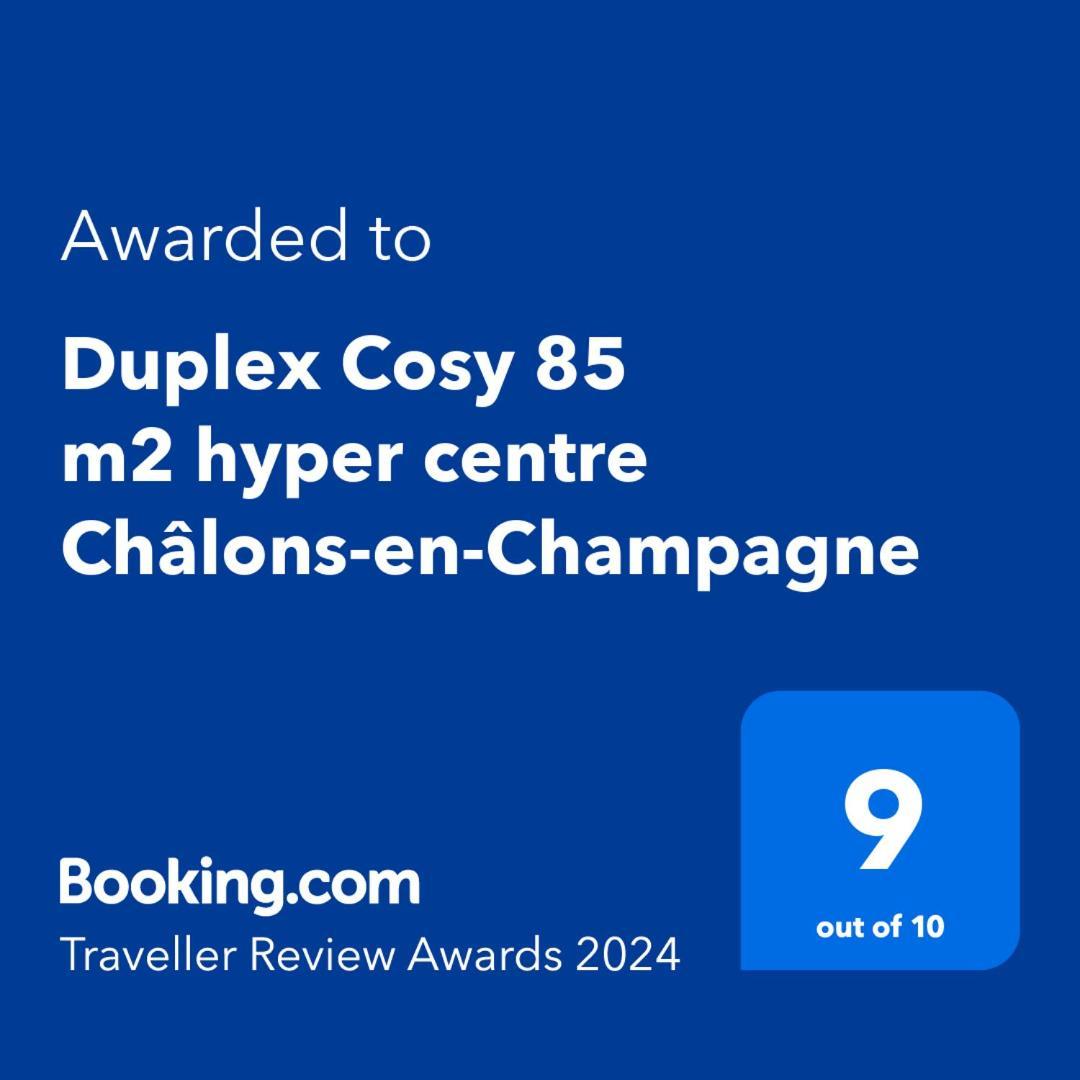 Duplex Cosy 85 M2 Hyper Centre Chalons-En-Champagne Apartment Exterior photo